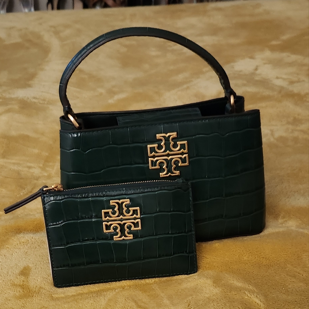 Tory Burch mini bag and matching wallet